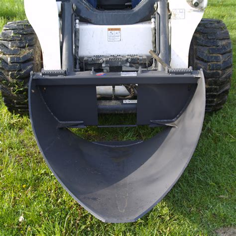 mini skid steer tree scoop|Tree scoop by FFC .